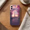 Eiffeltoren - Parijs - Roze Apple iPhone 16 klein -sfeer1