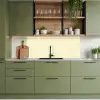 Patroon - Subtiel - Geel keuken achterwand 2 middel 871 -sfeer3