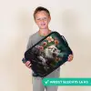 Snoezige Sjakie Kinderkoffer - Zwart klein -sfeer4_NL