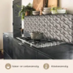 Zand - Schelpenvorm - Grijs keuken achterwand 2 middel 871 -usp_NL