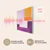 Vlakken - Abstract - Rechthoekig - Oranje PET vilt klein -USP_NL