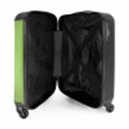 T-rex breekt door groen raam met glas NBS - Handbagage koffer - Kinderen Unisex middel -binnenkant