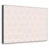 Lijnen - Patroon - Symmetrisch Textielframe zwart klein 947 -3d