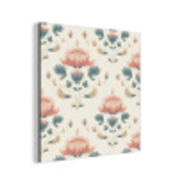 Lotus - Bloemen - Roze aluminium wit klein 46 -3d