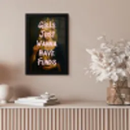 Kroon - Vrouw - Jurk - Opvallend fotolijst zwart zonder passe partout klein -sfeer5