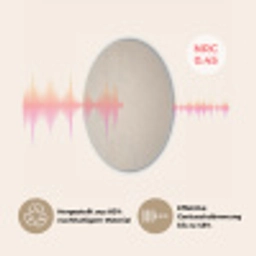 Japandi - Beige - Modern Akoestische PET Vilt - Rond klein -USP_DE