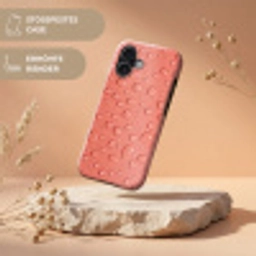 Water - Druppels - Roze Toughcase MagSafe Apple iPhone 17 klein -USP_RandenV_DE
