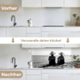 Vrouwen - Zonnehoed - Strand - Zwart - Wit keuken achterwand 2 middel -voor-na_DE