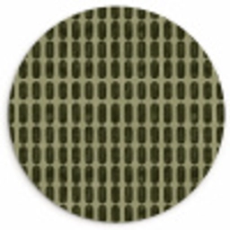 Ritmisch - Effect - Groen Wandcirkel kunststof plaat 5mm dik klein 188 -3d