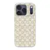 Tegel - Motief - Beige Telefoonhoesje iPhone 17 Pro klein 878 -3d