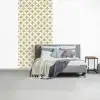 Symmetrisch - Motief - Beige fotobehang vinyl groot 64 -slaapkamer