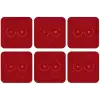 Big titties small heart - Rood - Hart onderzetter kurk middel -zkaufland3dotto