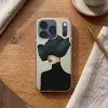 Vrouw - Groen - Hoed Telefoonhoesje iPhone 17 Pro klein -sfeer1