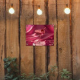 Cocktail - Pink - Luxe tuinposter los doek klein -sfeer1