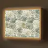 Bladeren - Botanisch - Groen Light Box met batterij (Wandlamp) middel 907 -z3d_website