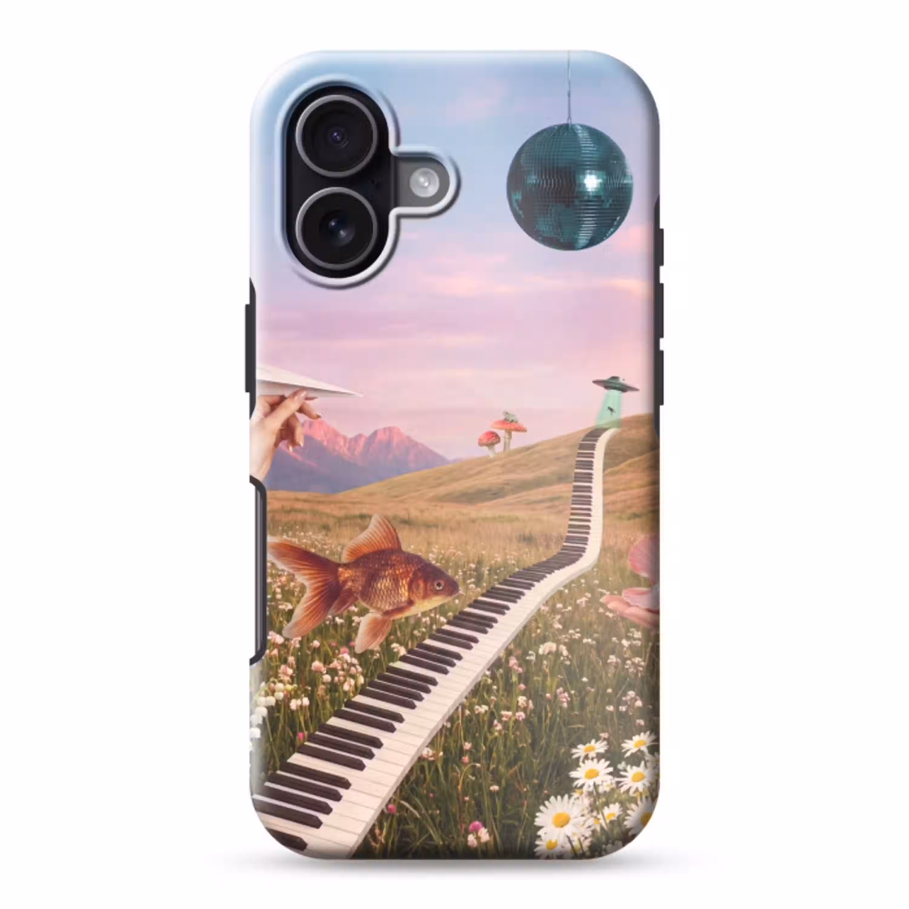 Vis - Natuur - Abstract Toughcase MagSafe Apple iPhone 17 klein -3d