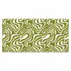 Lijnpatroon - Groen - Organisch Muismat XXL klein 681 -3d_leeg
