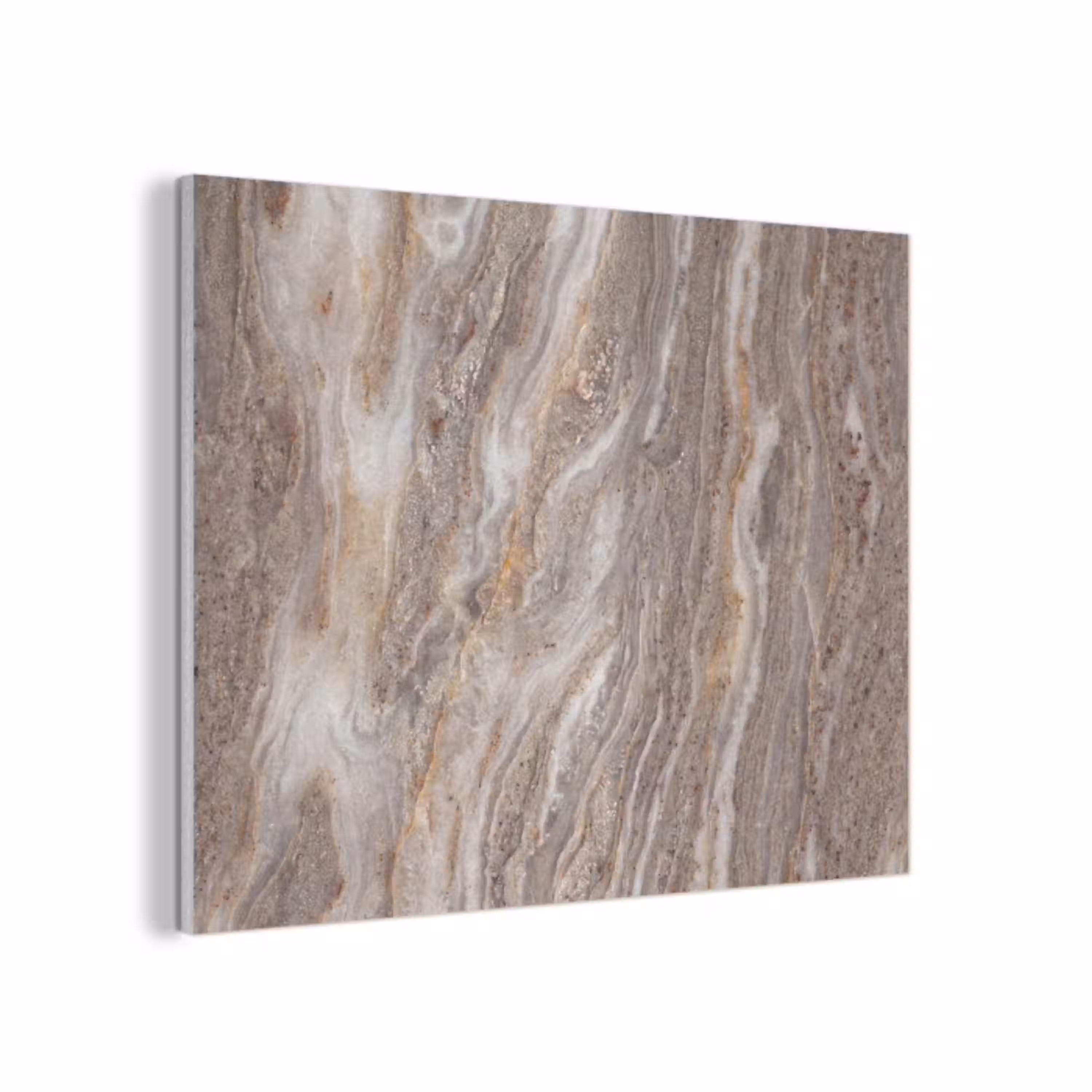 Textuur - Steen - Abstract - Beige PET vilt klein -3d