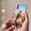 Valk - Vogel - Rots - Macht Apple iPhone 16 klein -sfeer3_NL