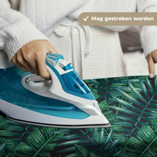 Bladeren - Jungle - Tropical Wandkleed katoen klein -sfeer9