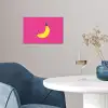 Banaan - Geel - Fruit poster papier klein -sfeer3