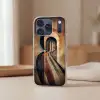Piano - Toetsen - Abstract Telefoonhoesje iPhone 17 Pro klein -sfeer2