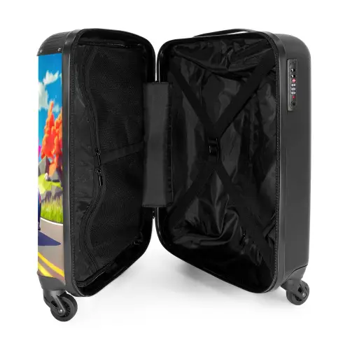 Sirene speedcar NBS - Handbagage koffer - Unisex middel -binnenkant