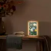 Close-up - Veld - Bloemen - Kleurrijk Light Box met kabel (Tafellamp) klein -sfeer4