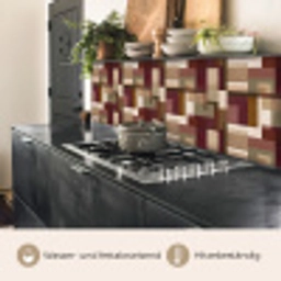 Modern - Geometrie - Kleurrijk keuken achterwand 2 middel 871 -usp_DE