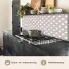 Design - Lijn - Patroon - Hart - Grijs keuken achterwand 2 middel 871 -usp_NL