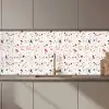 Terrazzo - Patroon - Kleurrijk keuken achterwand 2 middel 871 zz_3dshopping