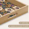Floraal - Stilleven - Kleurrijk Dienblad Rechthoek middel 911 -USP_HandgreepNL