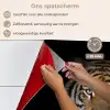 Tijger - Wilde dieren - Portret - Zwart - Dieren keuken achterwand spatscherm klein -spatscherm_NL
