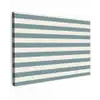 Strepen - Modern - Blauw Tuinposter op houten frame 2 cm dik klein 845 -3d