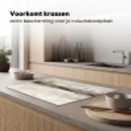 Landschap - Horizon - Natuur - Abstract - Neutraal Inductie beschermer vinyl 3mm klein -sfeer1