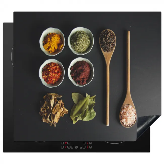 Kruiden Mozaïek Inductie beschermer vinyl 3mm middel -3d