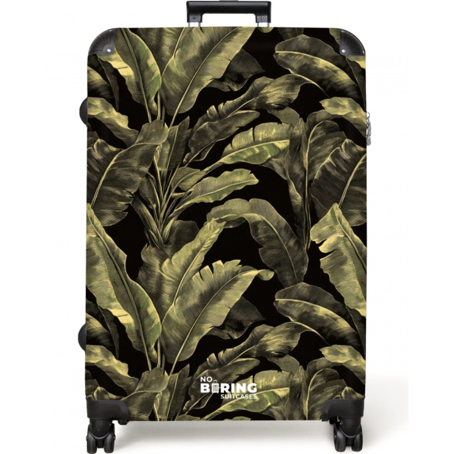 Botanisch - Bladeren - Groen NBS - Large koffer - Volwassenen Unisex groot -zzzzzzzzkaufland2