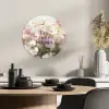 Quote - Bloemen - Schilderachtig KitchenYeah - Keuken - Wandcirkel Forex klein -sfeer2