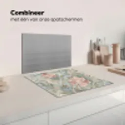 Elegant - Romantiek - Roze Inductie beschermer vinyl 3mm middel -wsfeer7_website