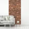 Bakstenen - Oud - Muur - Verkleuring fotobehang vinyl groot 64 -woonkamer