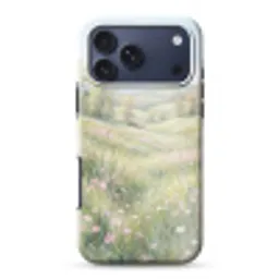 Bloemen veld - Bloemen - Groen Toughcase MagSafe Apple iPhone 17 Pro Max klein -3d
