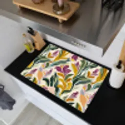 Modern - Abstract - Kleurrijk Inductie beschemer met haakjes klein 777 -sfeer1