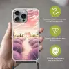 Lavendelveld - Huis - Paars Hoesje iPhone 16 Pro Max met koord klein -sfeer2_NL