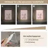 Olifant - Baby - Roze - Cartoon Light Box met kabel (Kinderlampje) klein -USP_dimbaarNL
