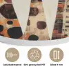 Giraffen - Cartoon - Crème Akoestische PET Vilt - Rond klein -closeup_NL