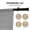 Grijs - Reptiel - Dier - Patroon Wandkleed katoen klein 269 -sfeer2