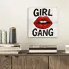 Lip - Girl - Rood - Letters plexiglas 5mm klein -sfeer1