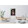 Doorkijk - Bloemen - Pad - Natuur - Kleurrijk Muursticker klein -eettafel