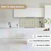 Patroon - Klassiek - Kleurrijk keuken achterwand 2 middel 871 -sfeer4_NL