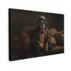 Hond - Sigaar - Hoed - Pak canvas 2cm klein -z3d